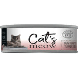 Daves Cats Meow 95% Turkey Liver Turkey Canned Cat Food 5.5oz 24 Case Daves, daves, pet food, Canned, Cat Food, Cats Meow, turkey liver, 95%, turkey